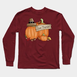 Give Thanks Long Sleeve T-Shirt